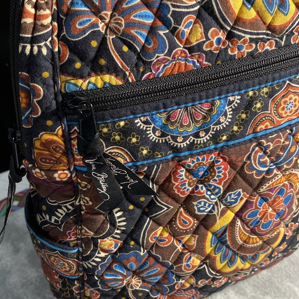 Vera Bradley Small Campus Backpack - Java Floral … - image 2